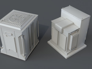factory units 5 - 20 pieces Modelo 3D