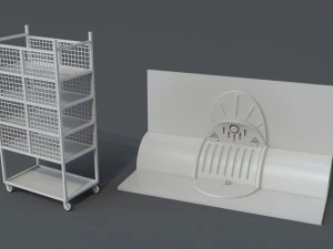 factory units 5 - 20 pieces 3D Model