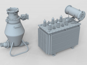 factory units 6 - 20 pieces 3D Model