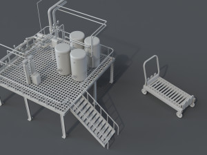 factory units 7 - 20 pieces Modelo 3D