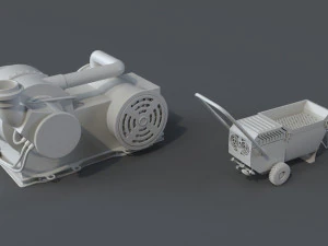 factory units 7 - 20 pieces 3D Model