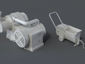 factory units 7 - 20 pieces 3D Model