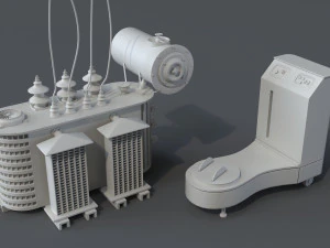 factory units 7 - 20 pieces 3D Model