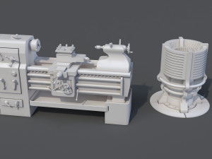 factory units 8 - 20 pieces Modèle 3D