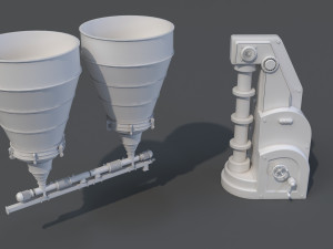 factory units 8 - 20 pieces Modèle 3D