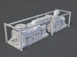 factory units 8 - 20 pieces 3D Model