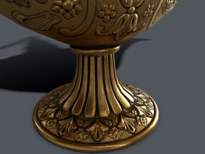 magic oil lamp 3D Model