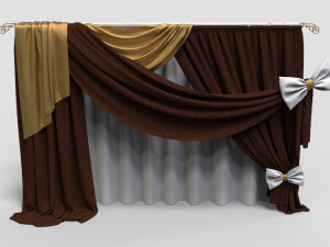 curtains - part - 1 - 20 pieces 3D मॉडल