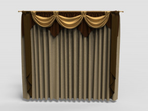 curtains - part - 1 - 20 pieces 3D मॉडल