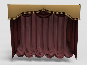 curtains - part - 1 - 20 pieces 3D मॉडल