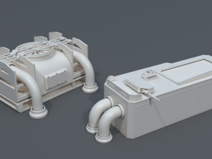 building roof collection - 2 - 40 pieces Modelo 3D