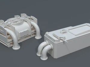 building roof collection - 2 - 40 pieces 3D Model