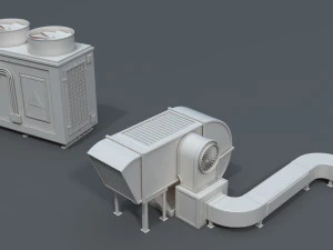 building roof collection - 2 - 40 pieces 3D Model