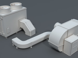 building roof collection - 2 - 40 pieces Modelo 3D