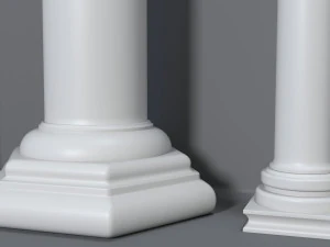 columns collection -3 - 10 pieces 3D Model