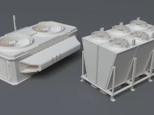 building roof collection - 3 - 40 pieces 3D Model