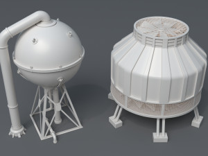 building roof collection - 3 - 40 pieces Modelo 3D