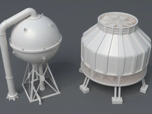 building roof collection - 3 - 40 pieces 3D Model