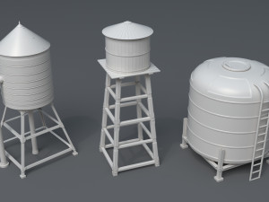 building roof collection - 3 - 40 pieces Modelo 3D