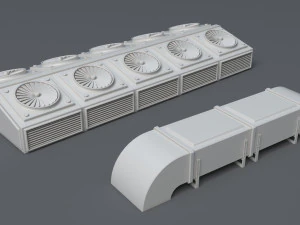 building roof collection - 3 - 40 pieces 3D Model