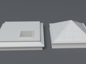 building roof collection - 3 - 40 pieces Modelo 3D