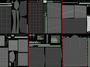 curtains - part - 2 - 22 pieces 3D 模型