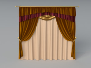 curtains - part - 2 - 22 pieces 3D 模型