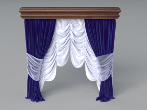 curtains - part - 2 - 22 pieces 3D 模型