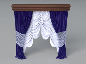 curtains - part - 2 - 22 pieces 3D Model