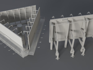 Street collection 1 - 60 pieces 3D Модель