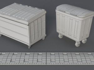 Street collection 1 - 60 pieces 3D Модель
