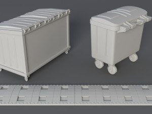 Street collection 1 - 60 pieces 3D Модель