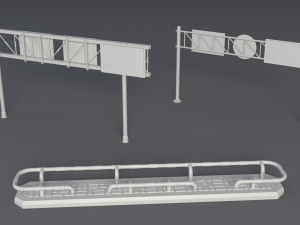 Street collection 1 - 60 pieces 3D Модель