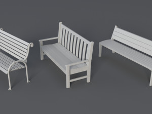 Street collection 1 - 60 pieces 3D Модель