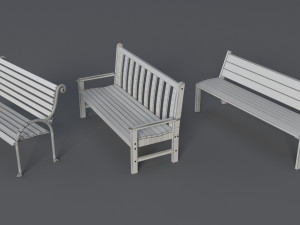 Street collection 1 - 60 pieces 3D Модель