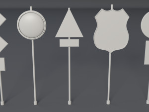 Street collection 1 - 60 pieces 3D Модель
