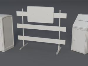 street collection 2 - 60 pieces Modèle 3D