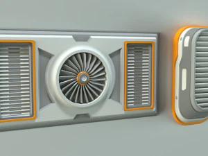 industrial kitbash-1 - 30 pieces 3D Model