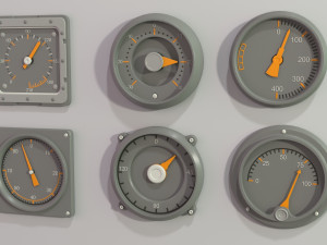 industrial kitbash - 2 - 105 pieces 3D Model