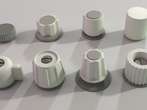 industrial kitbash - 2 - 105 pieces 3D Model