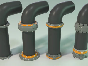industrial kitbash - 3 - 70 pieces 3D Model