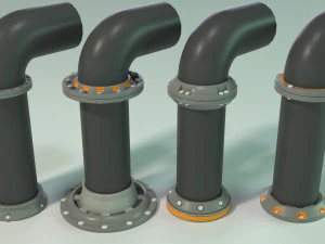 industrial kitbash - 3 - 70 pieces 3D Model