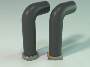 industrial kitbash - 3 - 70 pieces 3D Model