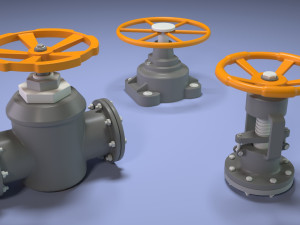 industrial kitbash 4 - 70 pieces Modelo 3D