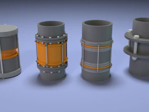 industrial kitbash 4 - 70 pieces 3D Model