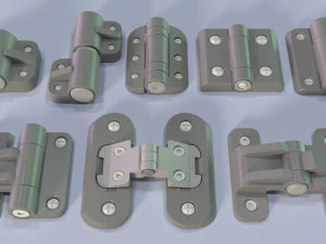 industrial kitbash 5 - 100 pieces 3D Model