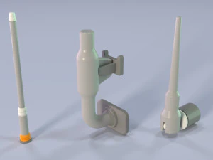 industrial kitbash 5 - 100 pieces 3D Model