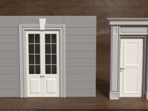 building facade collection 1 - 25 pieces 3D-Modell