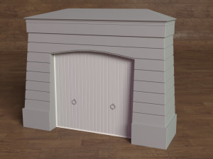 building facade collection 2 - 25 pieces 3D-Modell