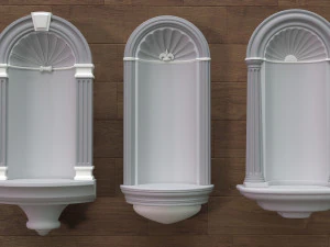 Building Facade Collection 7 - 88 pieces 3D Model
